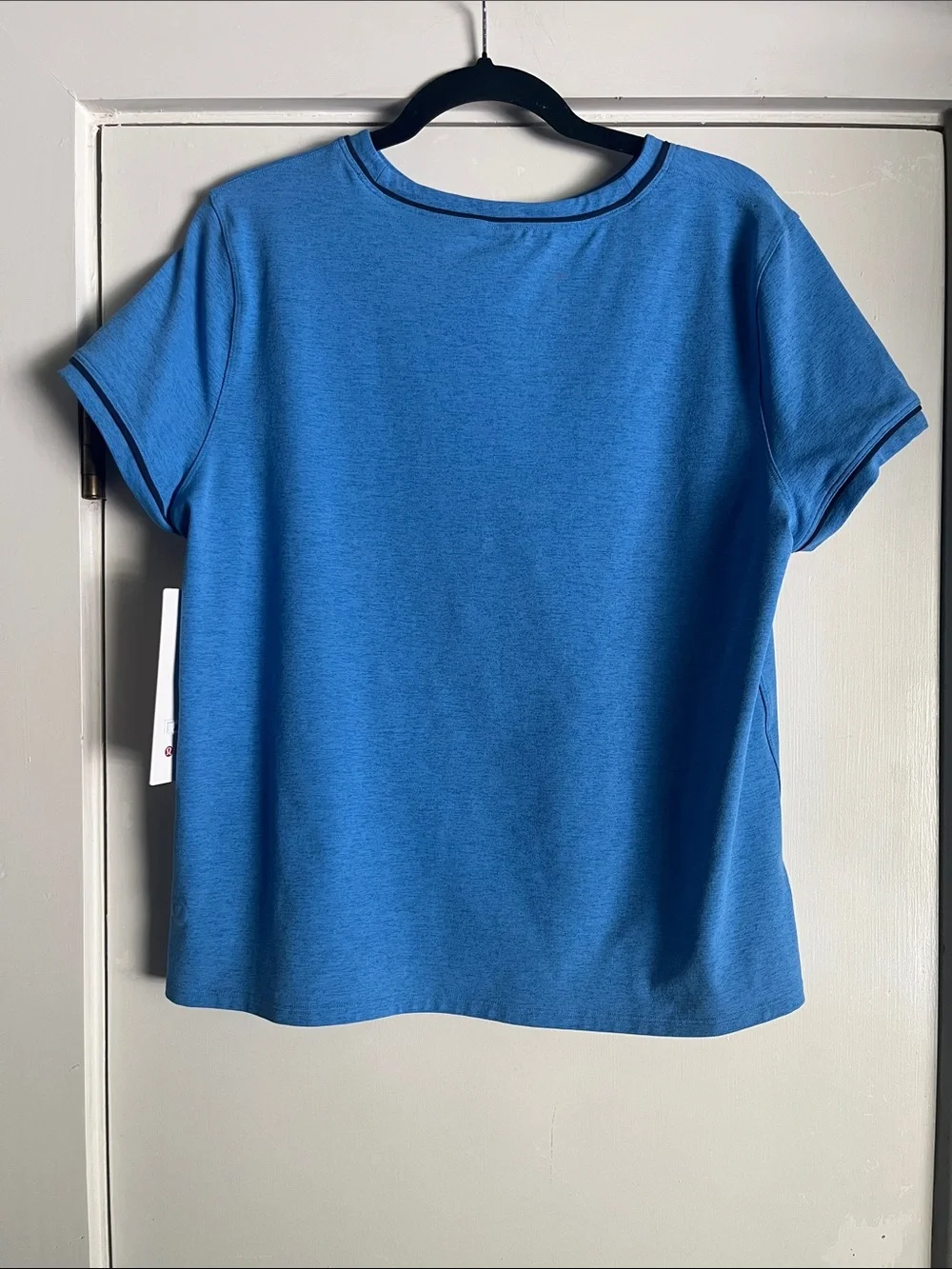 lululemon athletica Light Blue Tennis Club Graphic Short Sleeve Tee crew neck